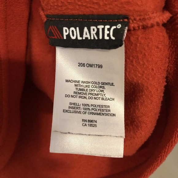 Mountain Hardware Half Zip Fleece Pullover Top Mens’ with flaw, Size Medium - Picture 5 of 12